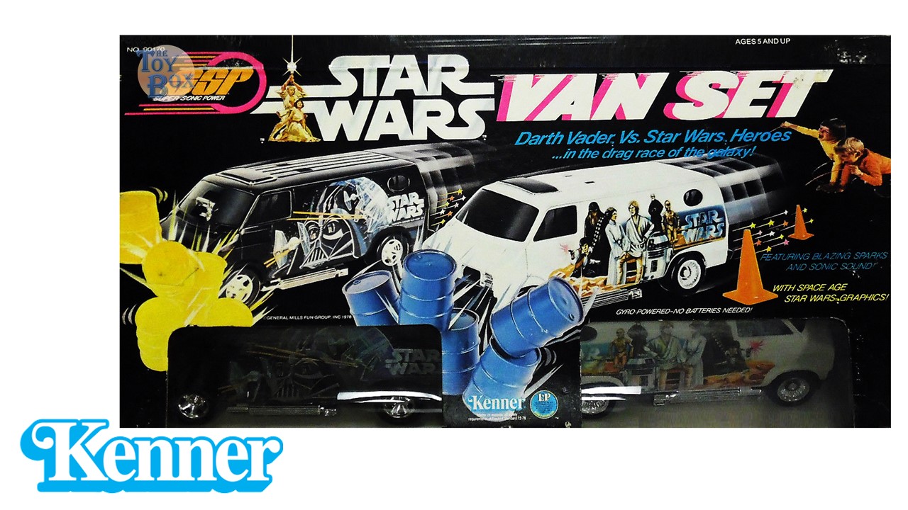 The Toy Box Star Wars Van / Star Wars Van Set (Kenner)