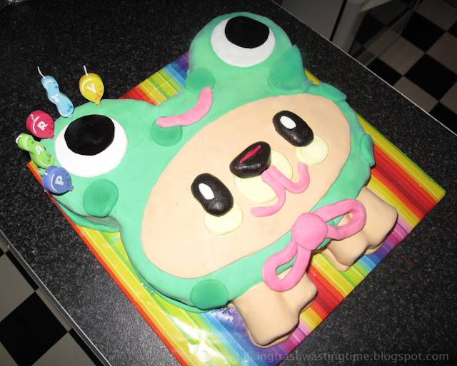 Moshi Monster Scamp birthday cake