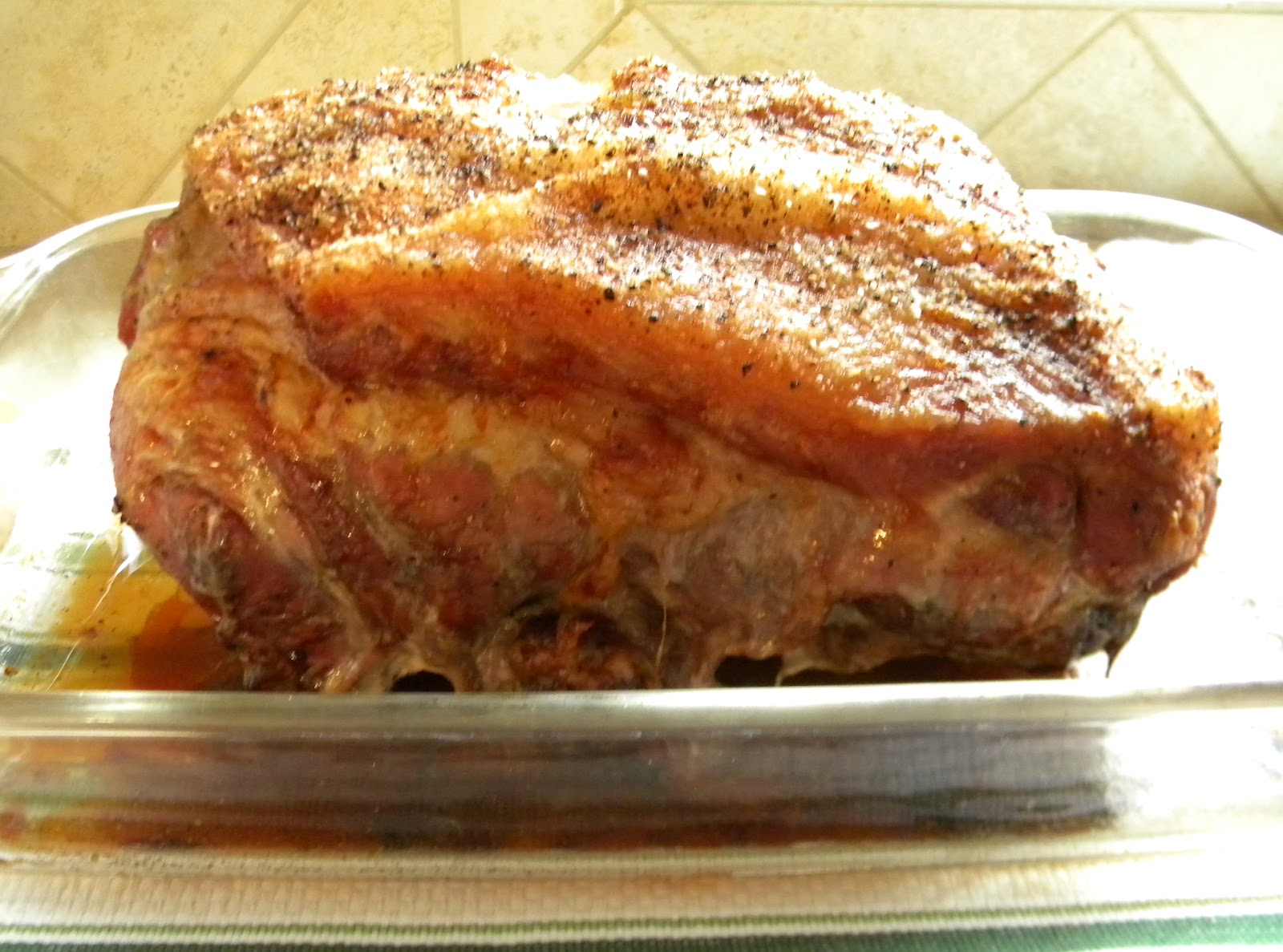 a lovin' forkful Old Fashioned Pork Roast and Gravy My Mama's Recipe
