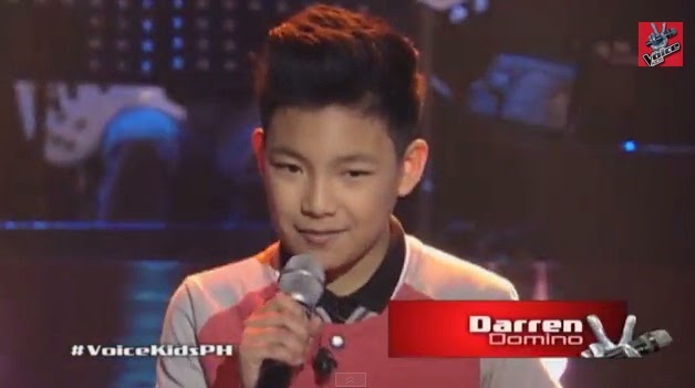 Darren Espato sings 'Domino' for 'The Voice Kids' Philippines