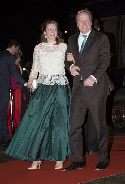 Dutch Royals at a celebration of the reign of Princess Beatrix