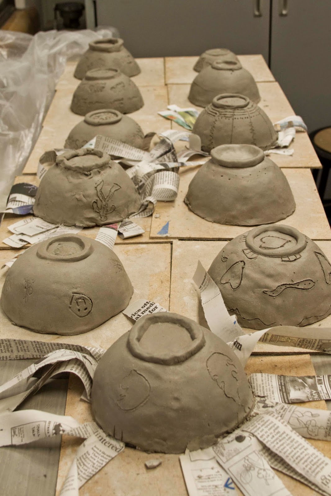 KICKED AND THROWN POTTERY STUDIO Empty Bowls Project with St. Paul Kids