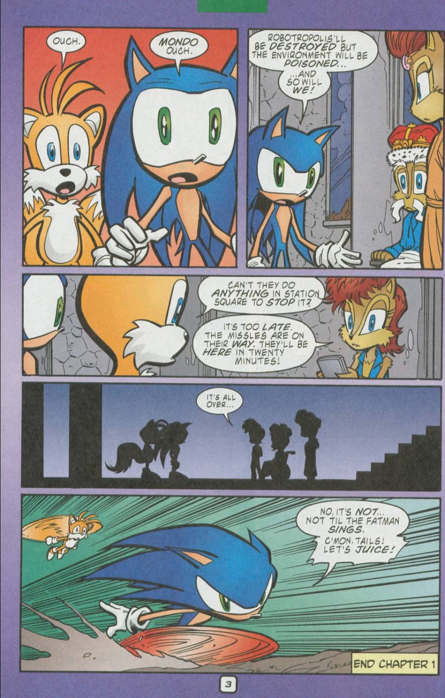 Read online Sonic The Hedgehog comic -  Issue #110 - 5