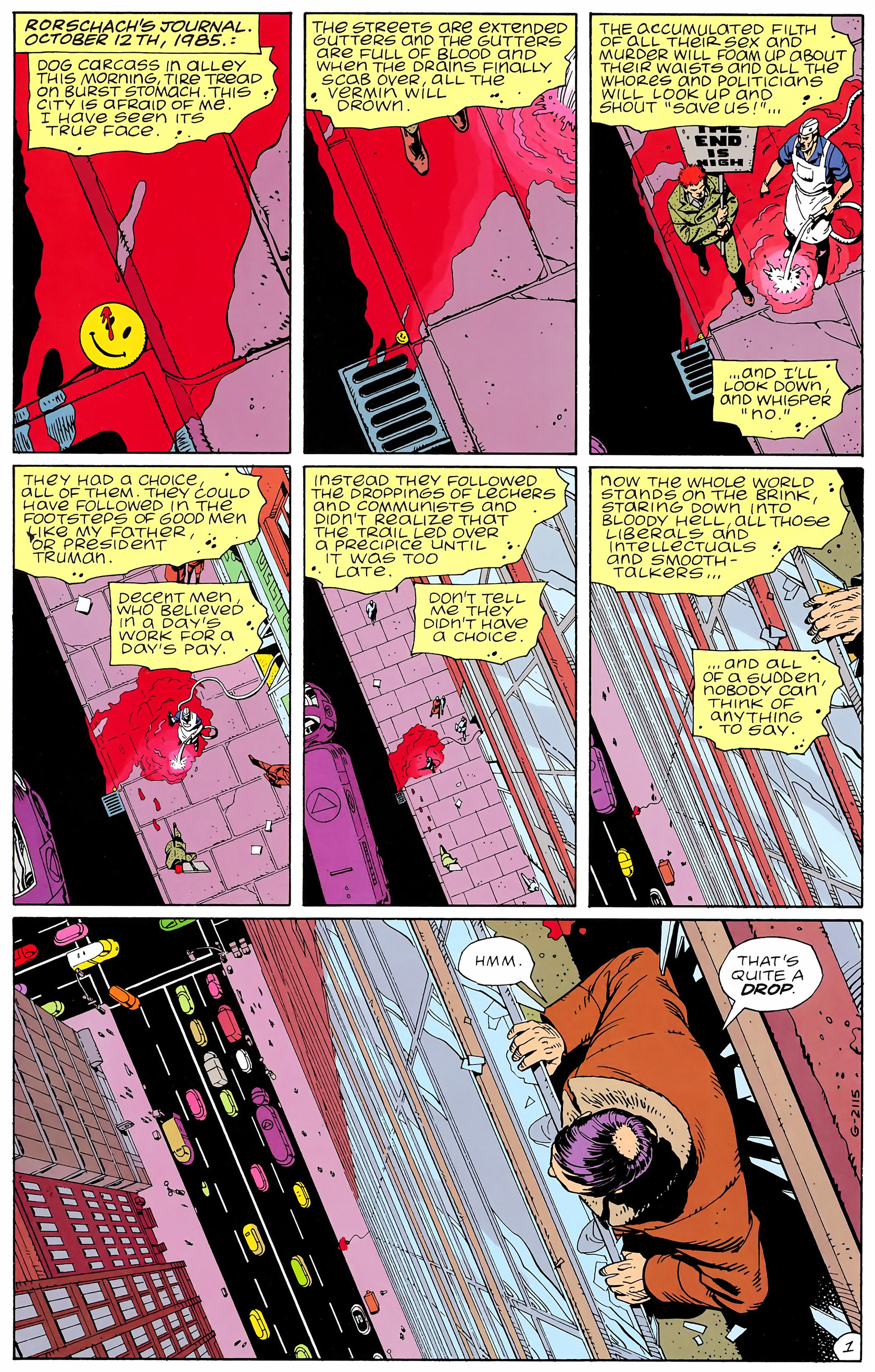 Read online Watchmen comic -  Issue #1 - 3