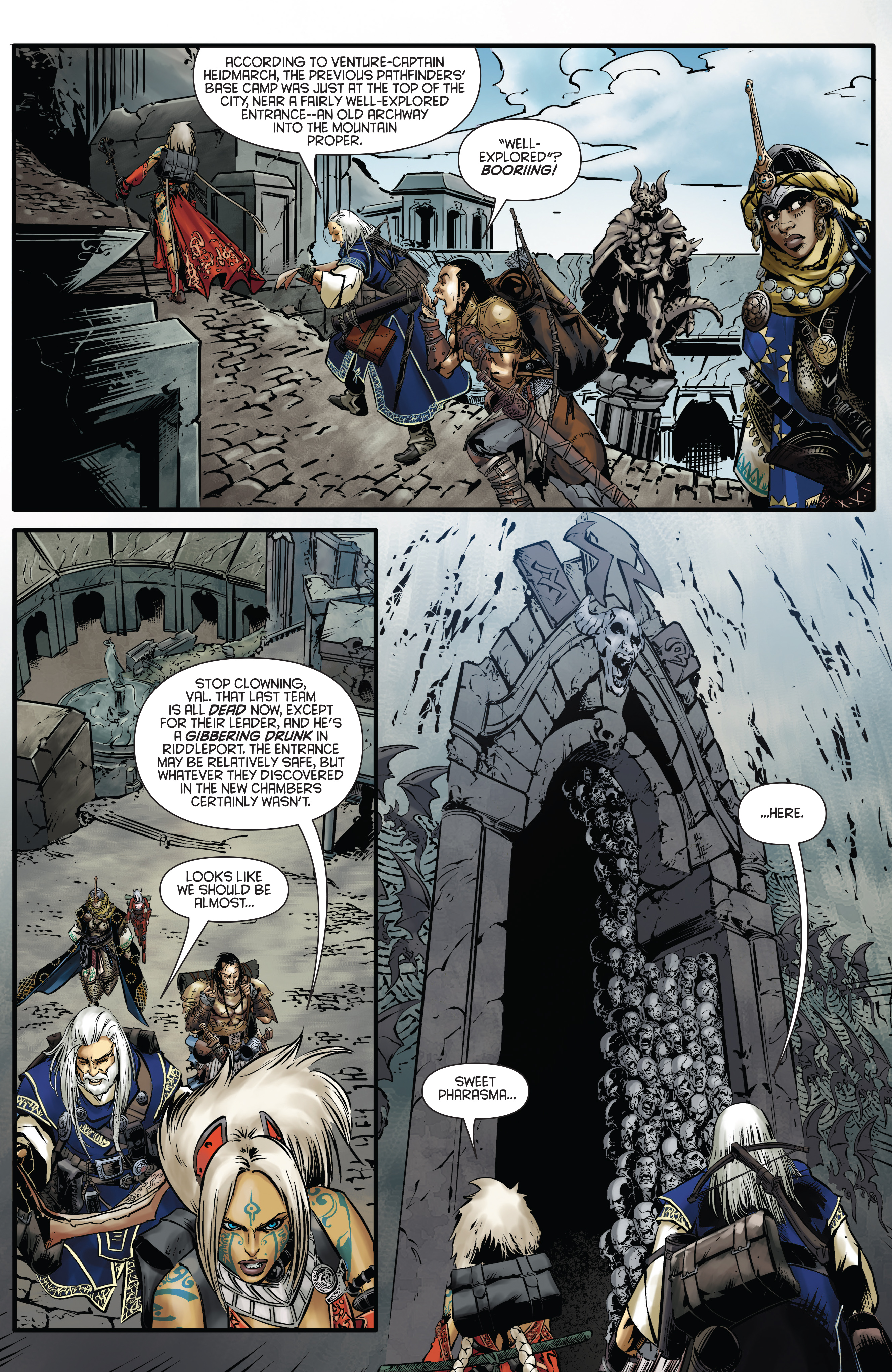 Read online Pathfinder: Hollow Mountain comic -  Issue #1 - 11