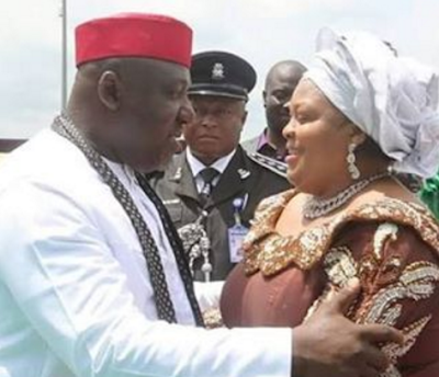 Militancy: Governor Rochas Okorocha appoints wife as amnesty committee chairman