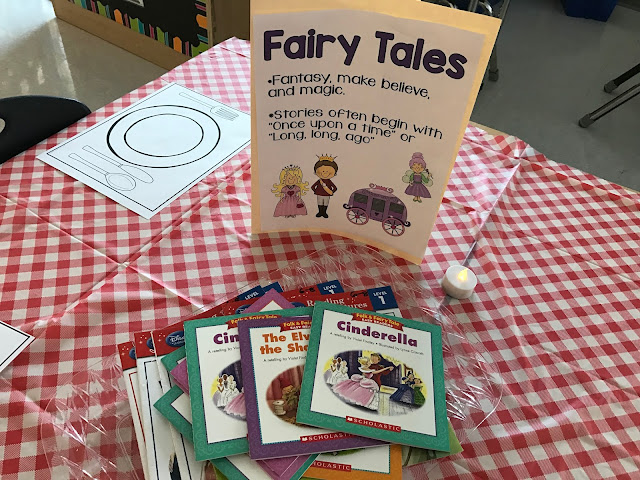 A blog post with a FREEBIE about doing a book tasting for with first graders. Encourage your first grade students to experience various reading genres by having a book tasting. Students sample books in various genres in a cafe themed setting. Link provided to free reading genre posters. {1st grade, ELA, balanced literacy}