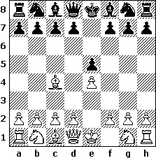 The Bishop's Opening and the Italian game
