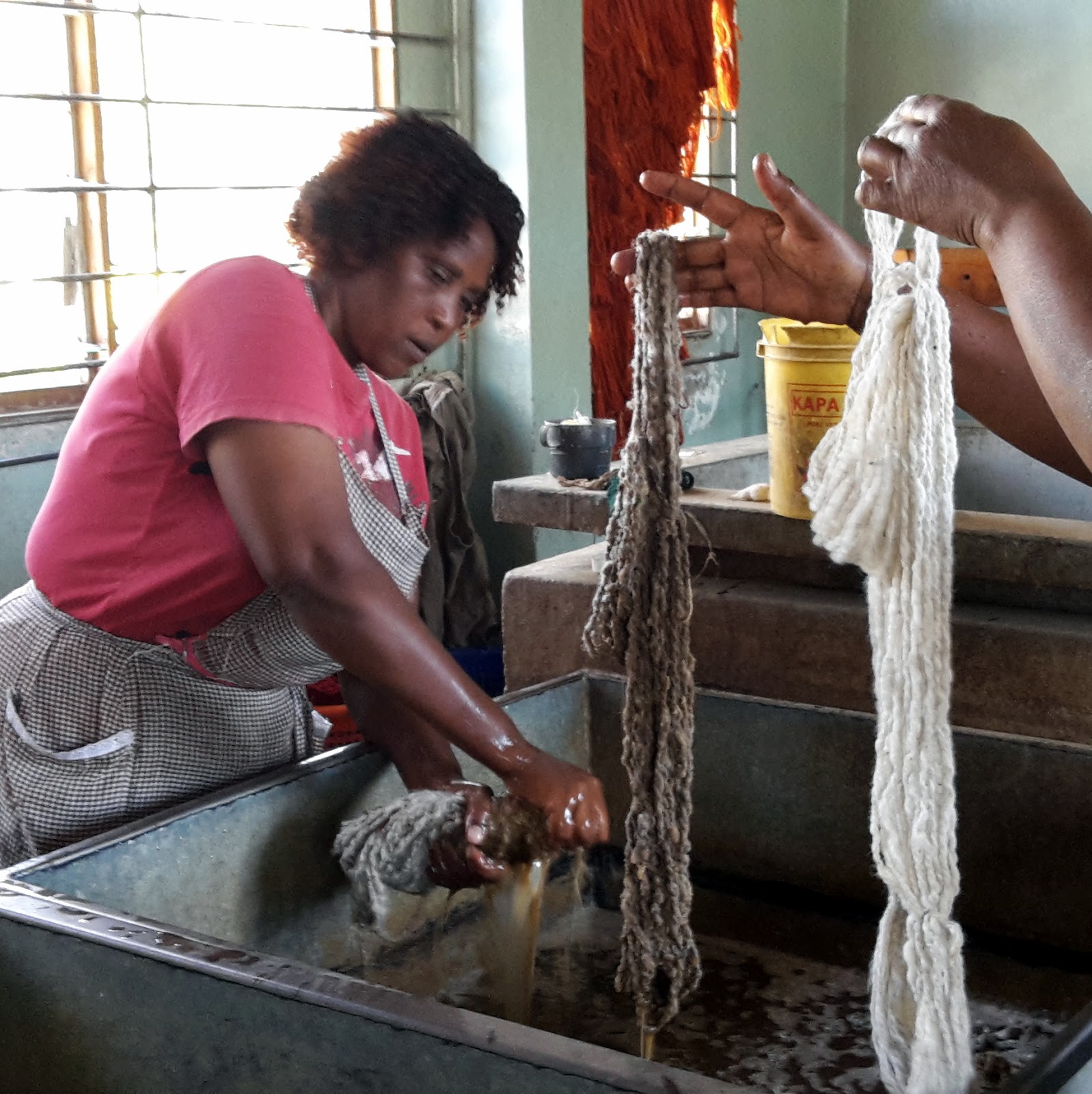 Ministry2Kenya "Loving my Neighbor" Nanyuki Spinners and Weavers, a