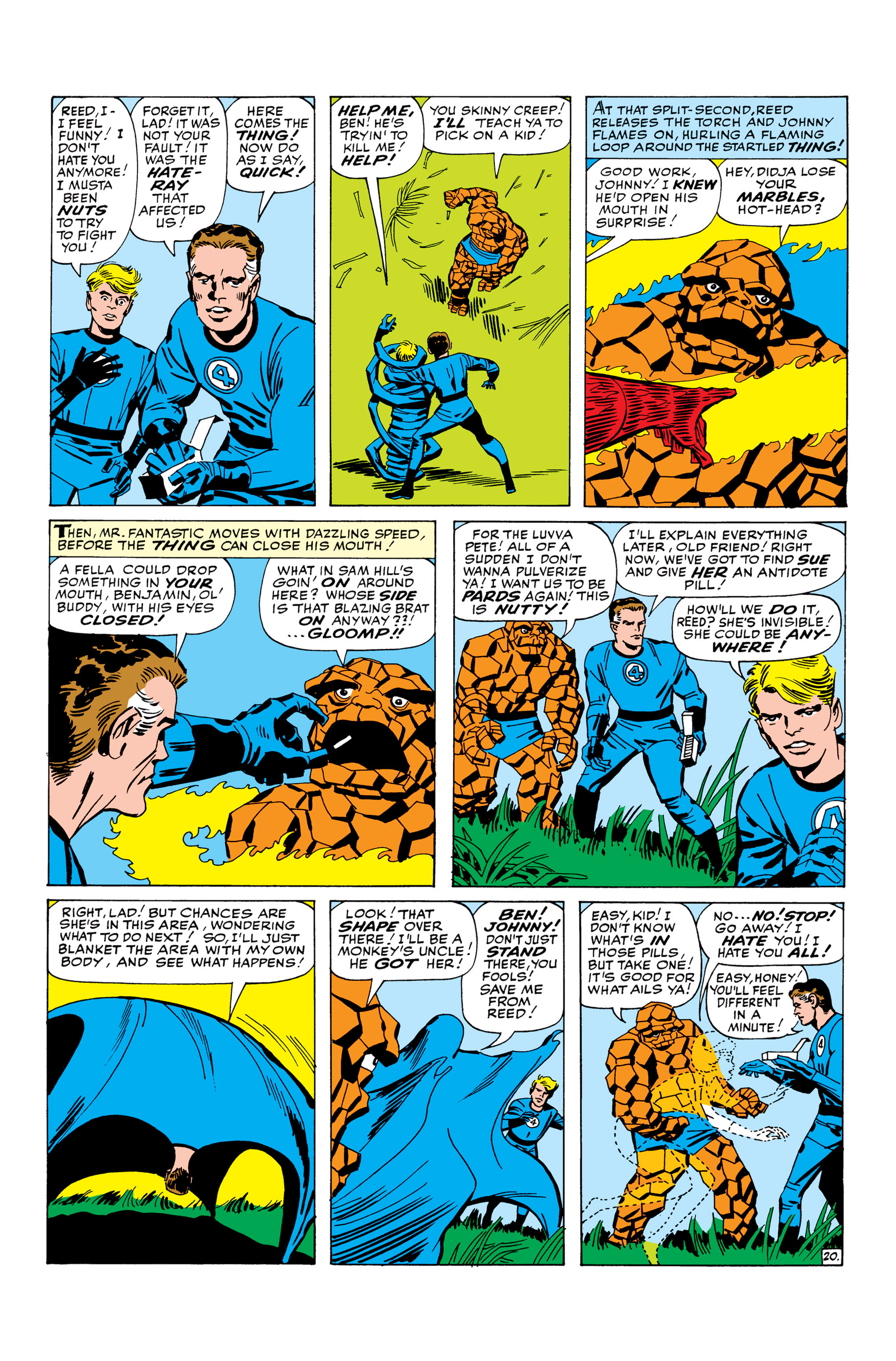 Read online Fantastic Four (1961) comic -  Issue #21 - 21
