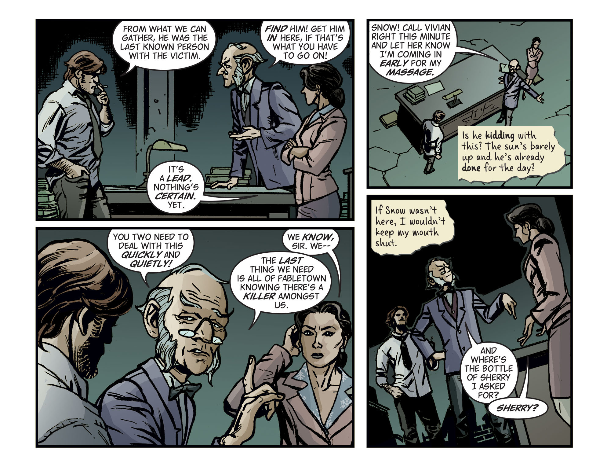 Read Online Fables The Wolf Among Us 2014 Comic Issue 4