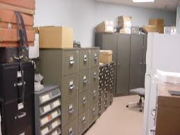 file room full of cards