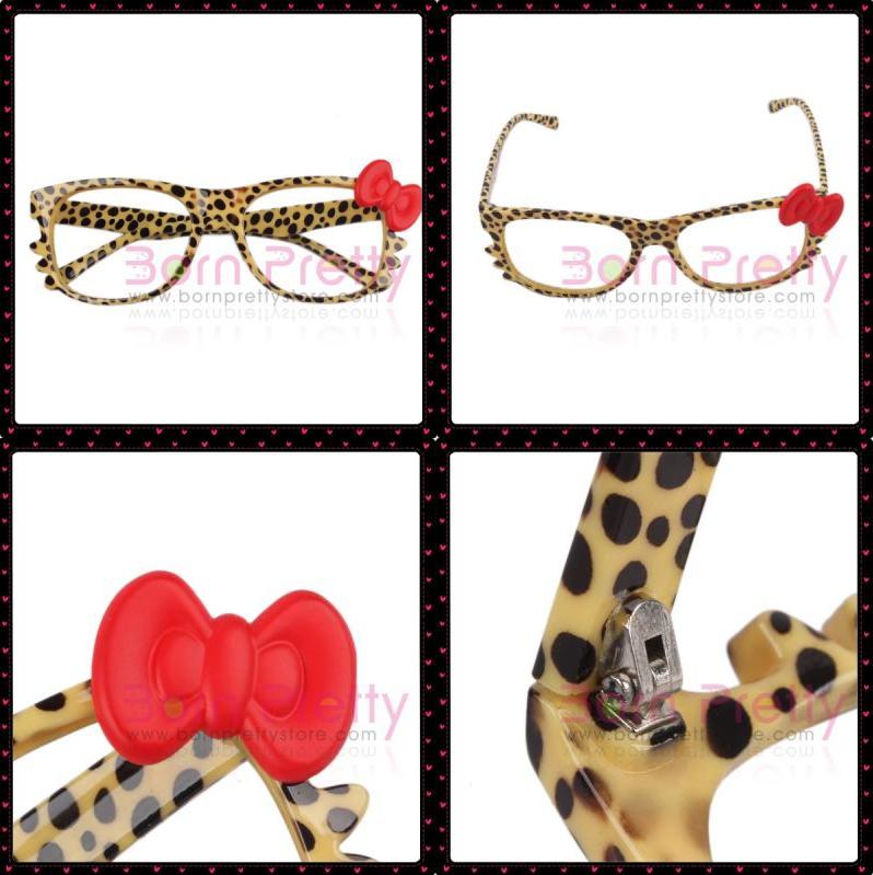 writing down my emotions: Leopard Print No Lens Hello Kitty Glasses ...