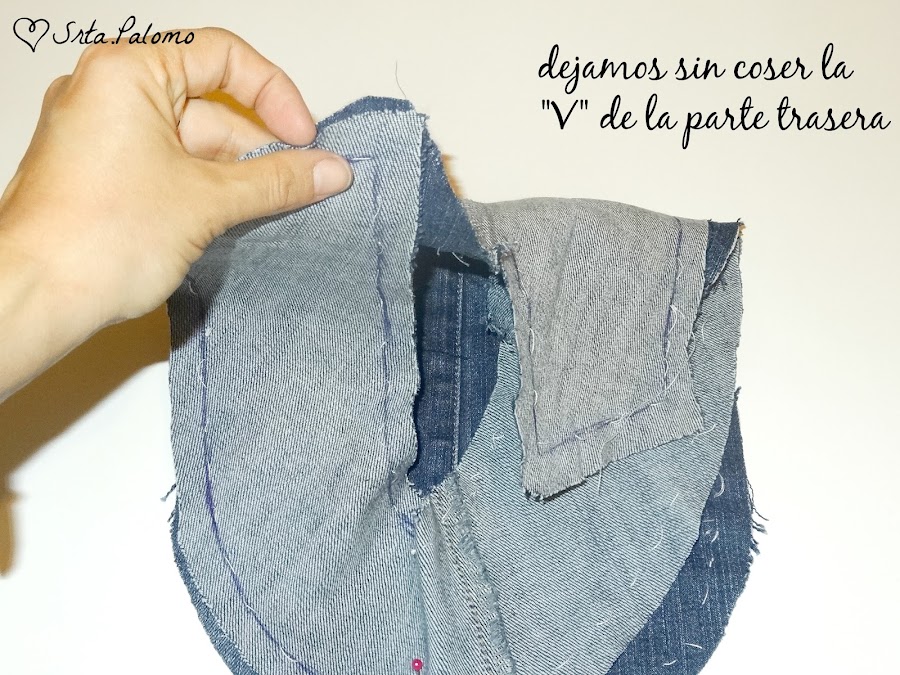 Tutorial boina, preparamos la parte trasera del cuerpo