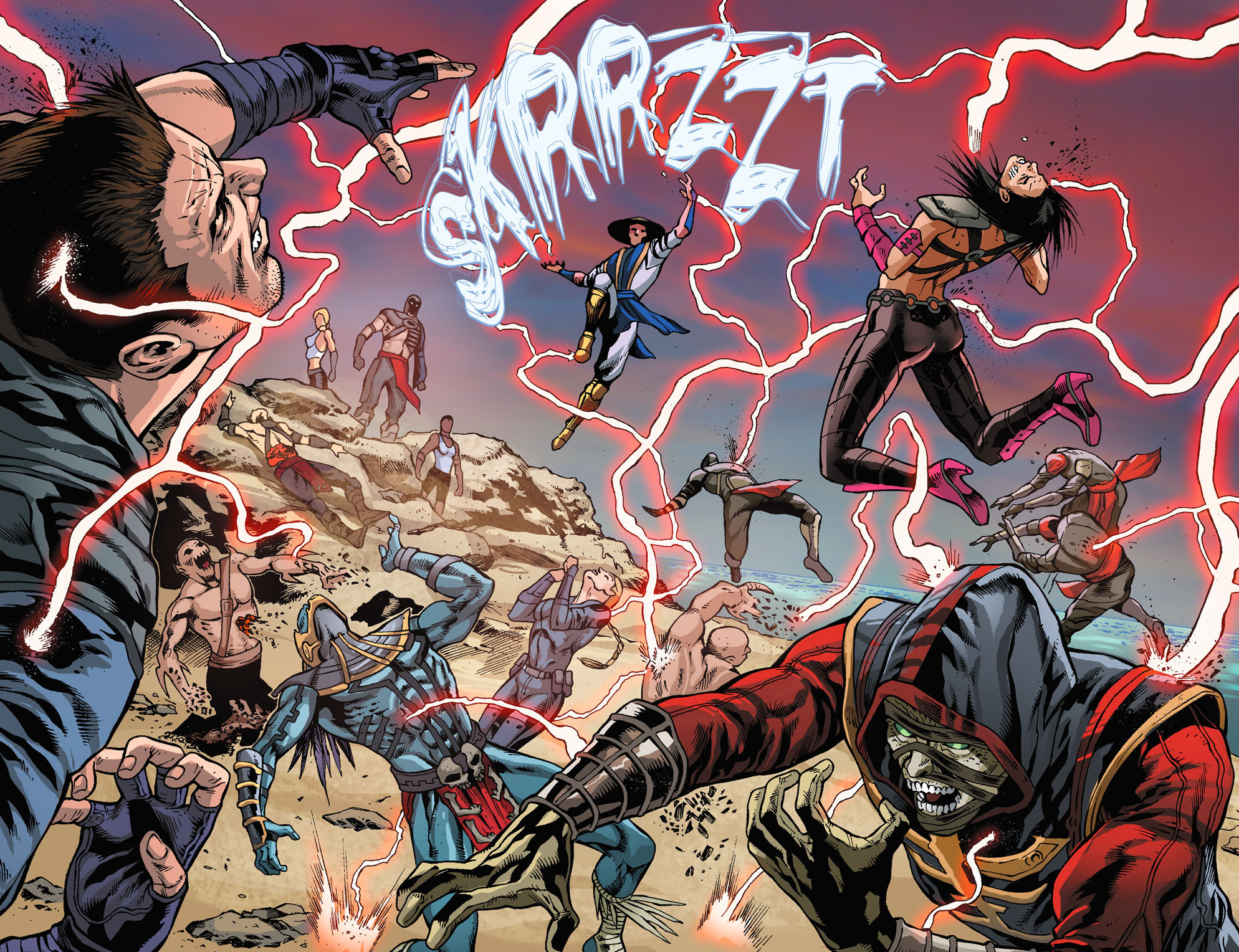 Read online Mortal Kombat X [I] comic -  Issue #28 - 4