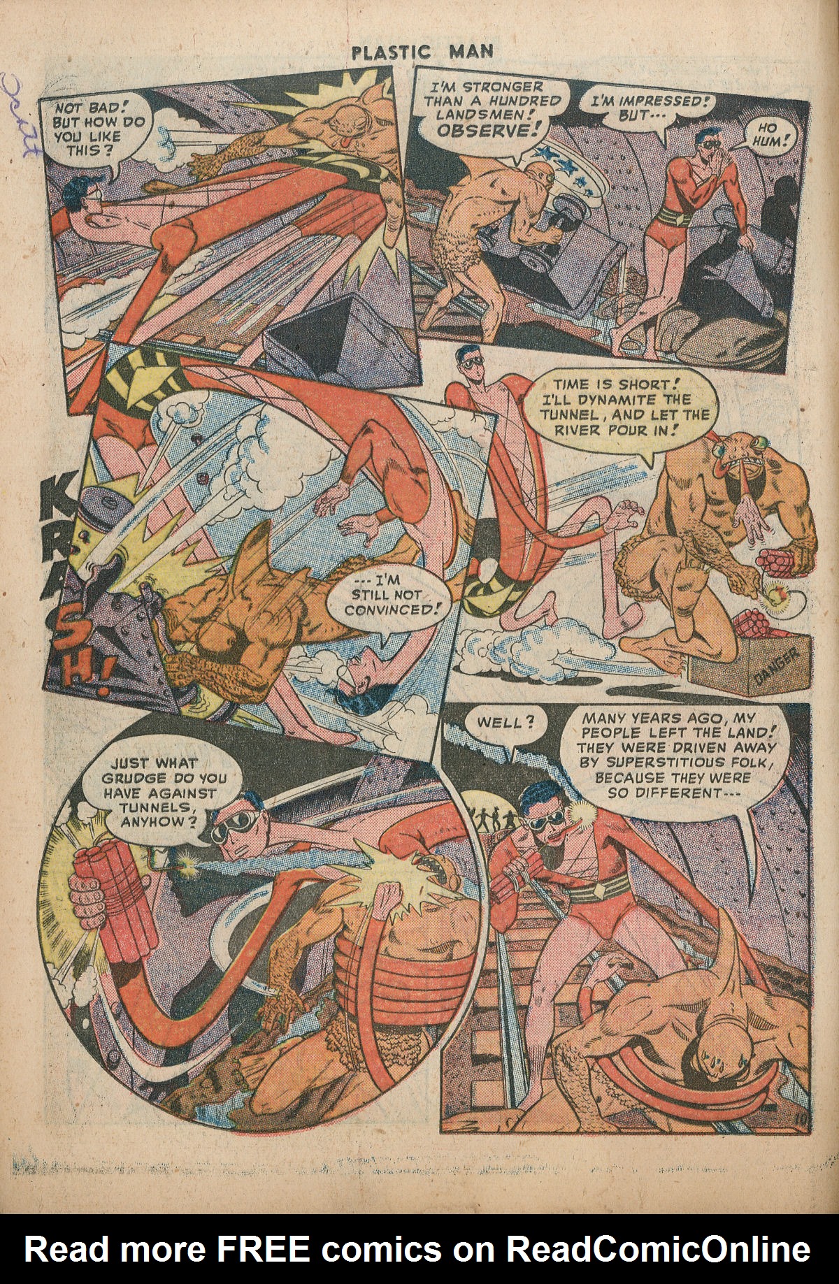 Read online Plastic Man (1943) comic -  Issue #12 - 24