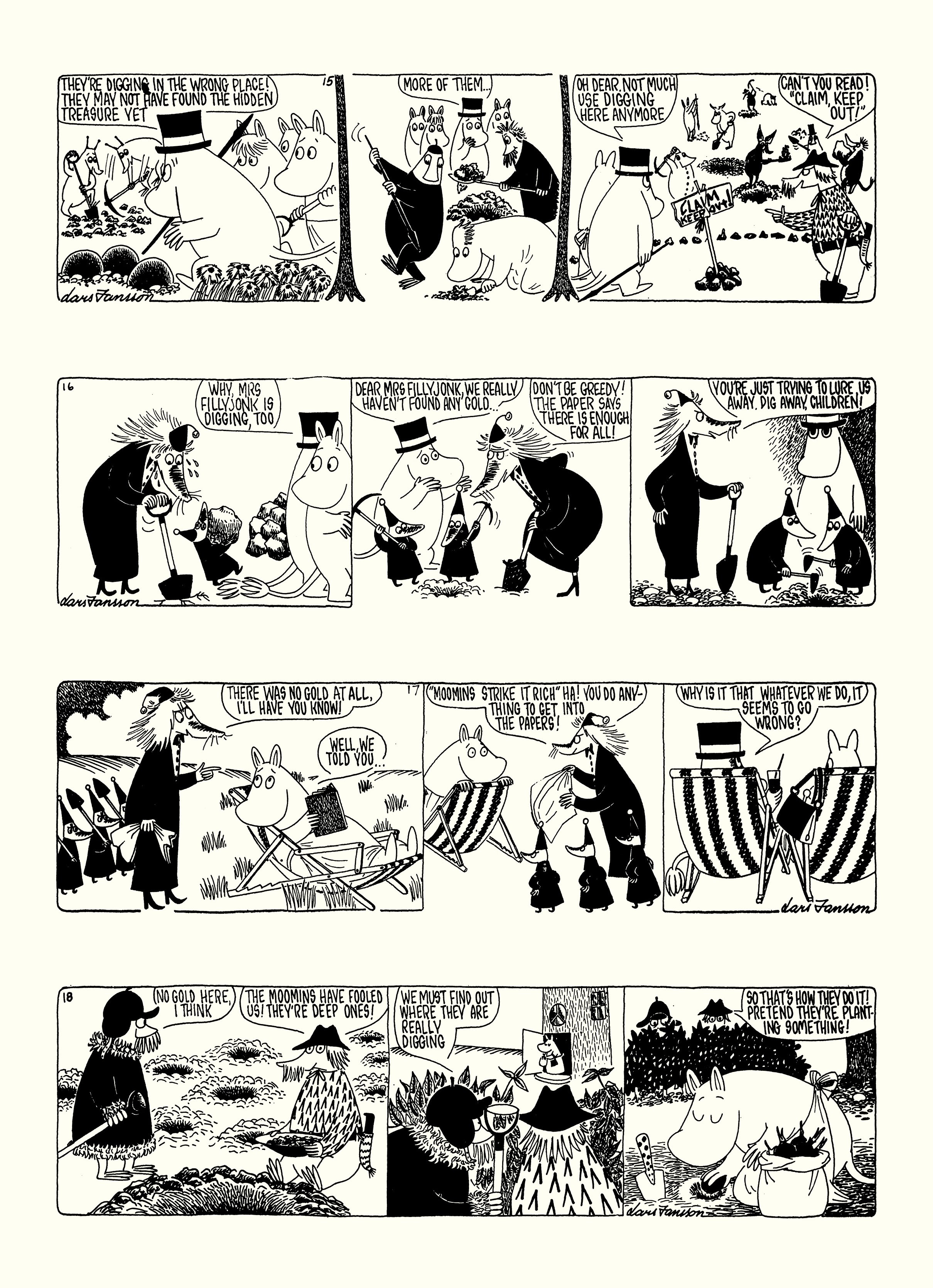 Read online Moomin: The Complete Lars Jansson Comic Strip comic -  Issue # TPB 7 - 73