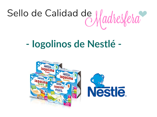 Sello de calidad de Madresfera: Iogolinos de Nestlé