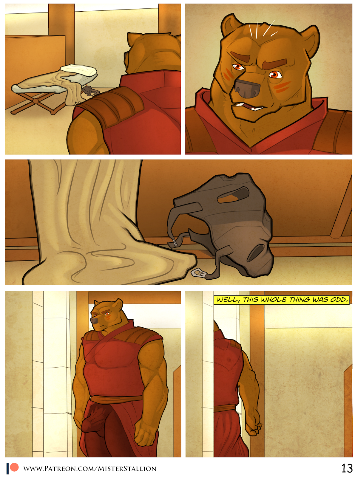 An epic furry comic by MisterStallion.