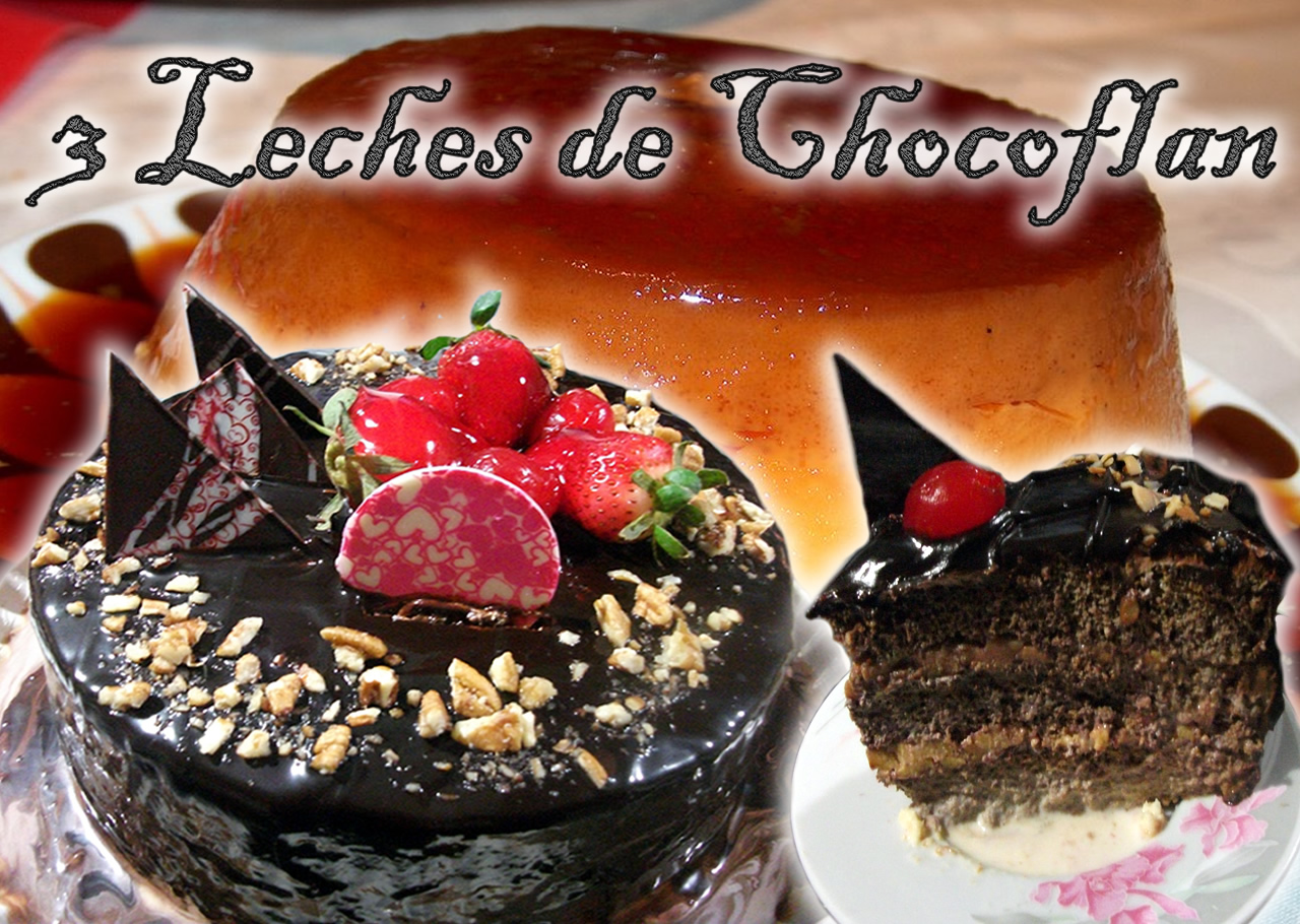 PASTELERIA GUADALUPANA PASTEL 3 LECHES DE CHOCOFLAN