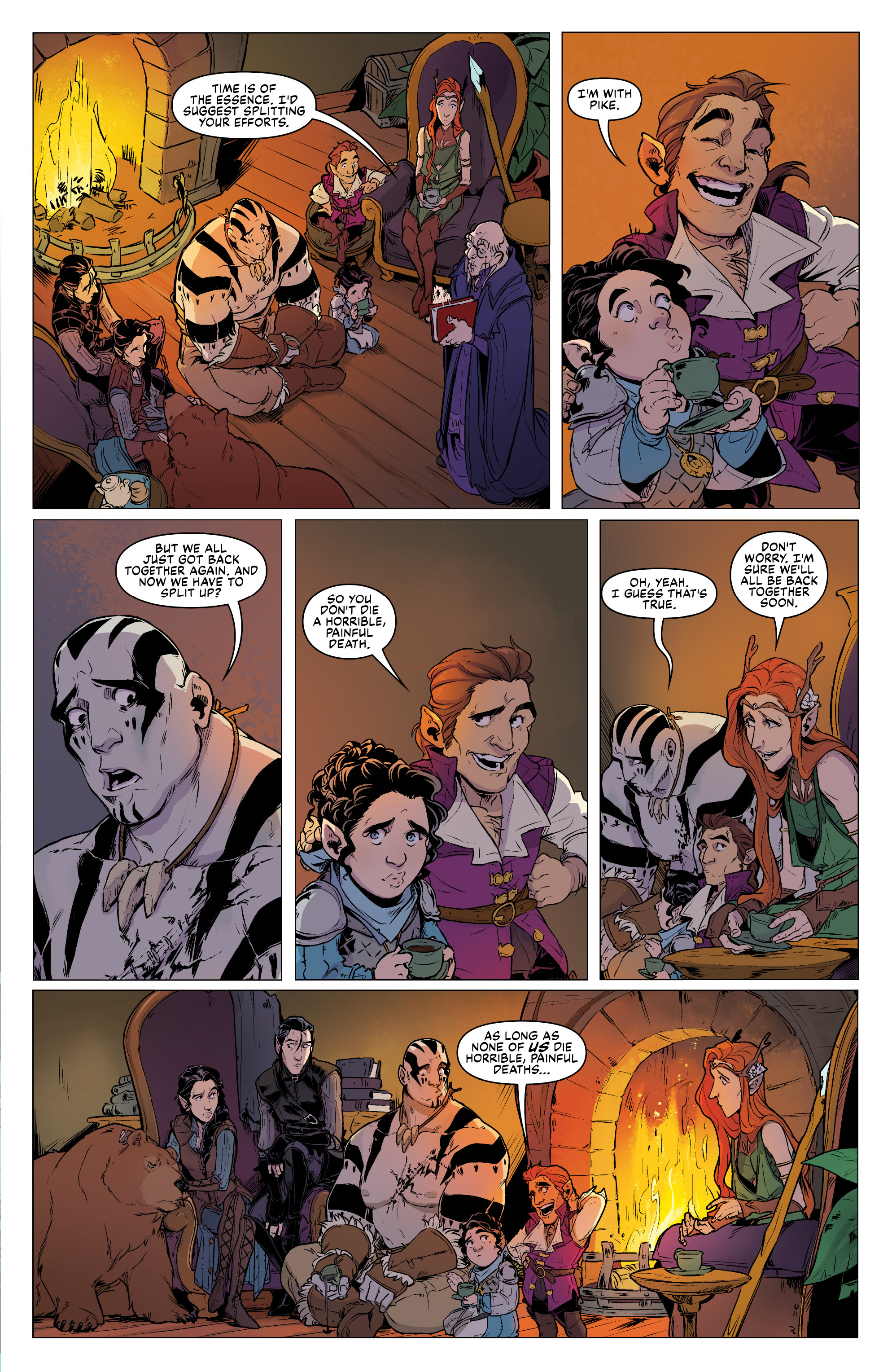 Read online Critical Role Vox Machina Origins comic -  Issue #4 - 5