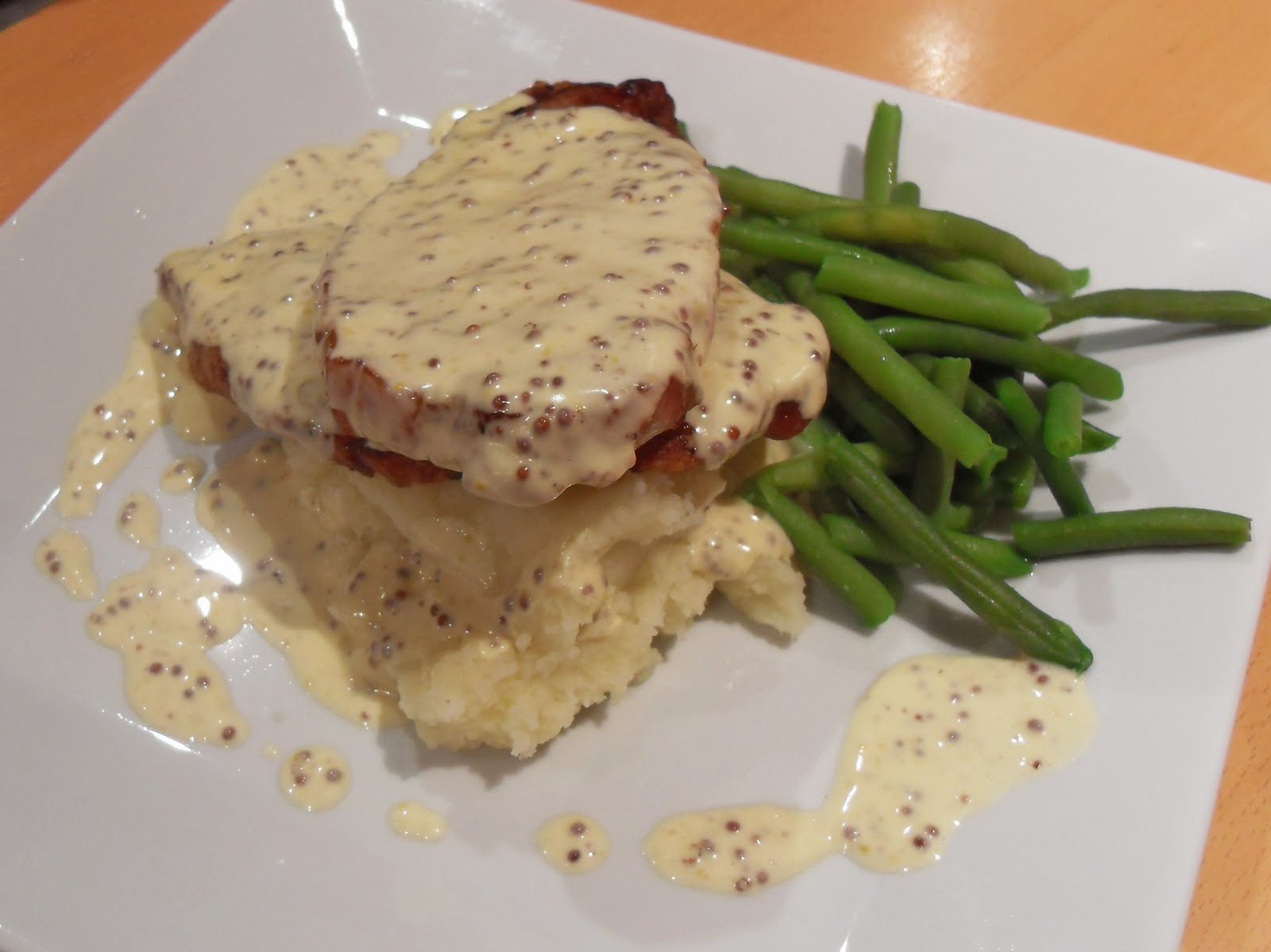 My Big Red Kitchen Whole grain Mustard sauce