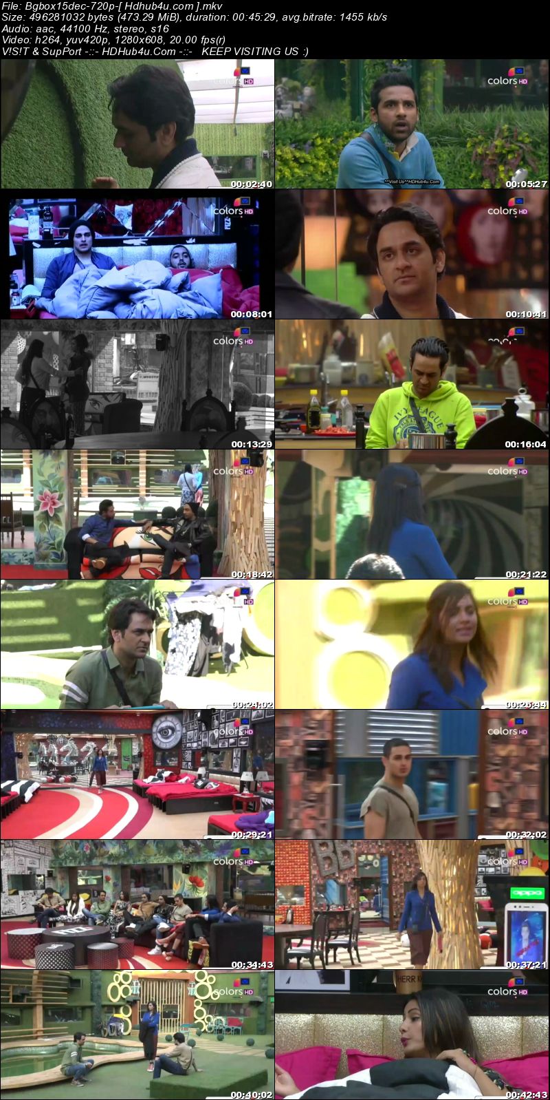 Bigg Boss S11E76 15th December 2017 HDTV 480p 200MB Download Bigg Boss S11E76 15th December 2017 HDTV 480p 200MB Download