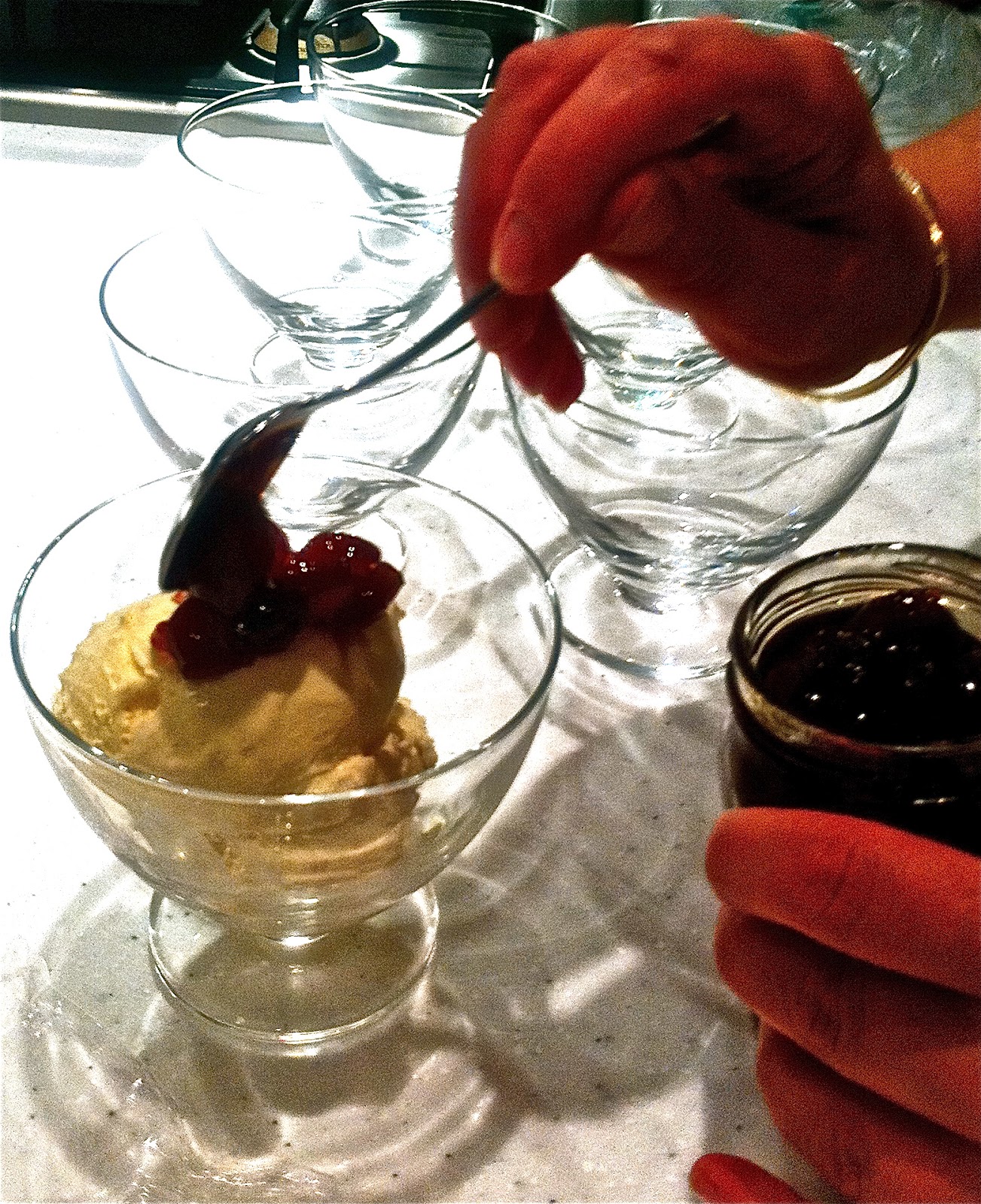 Lemon and Oregano Simply Addictive Halva Ice Cream