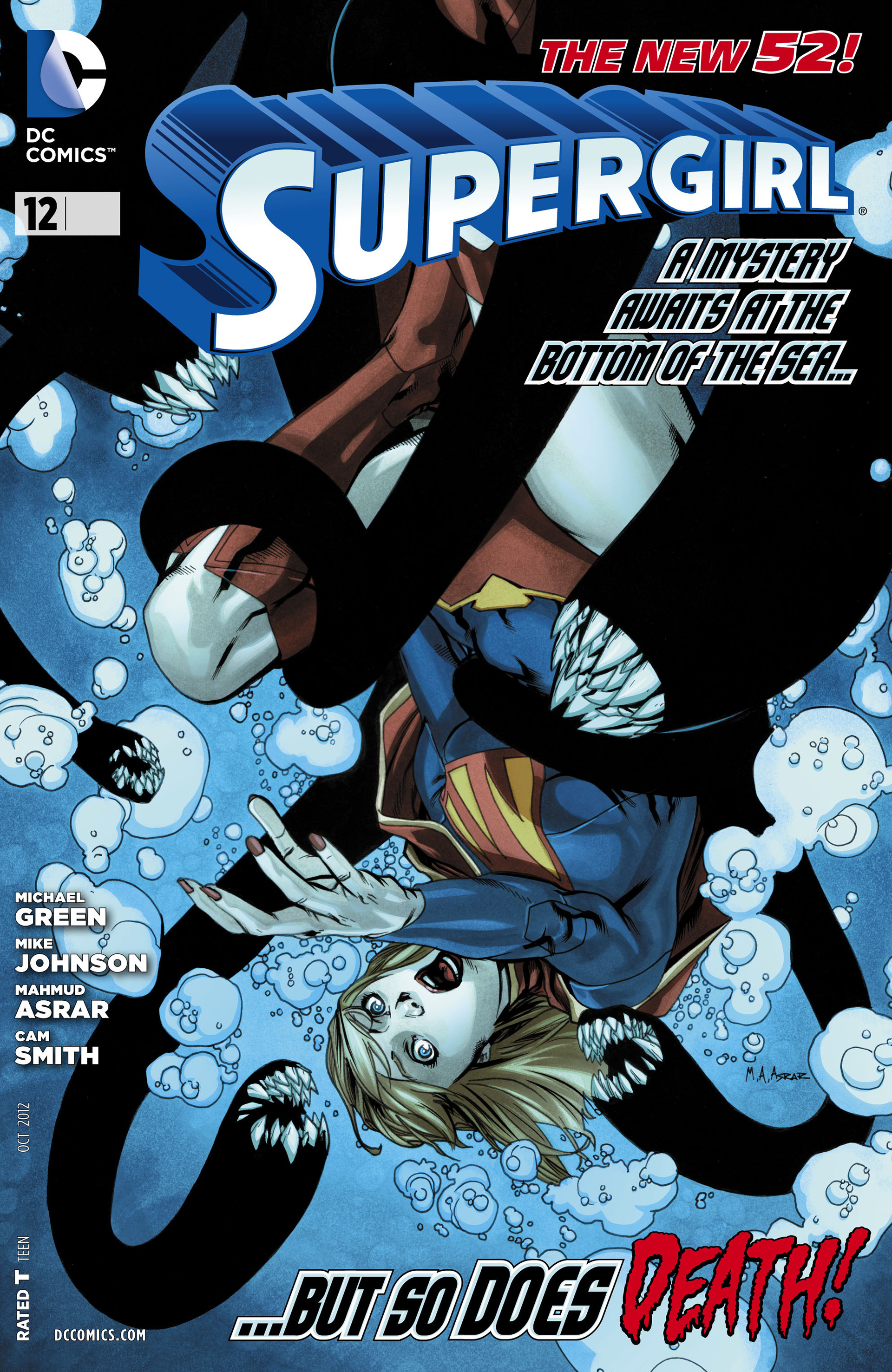 Read online Supergirl (2011) comic -  Issue #12 - 1