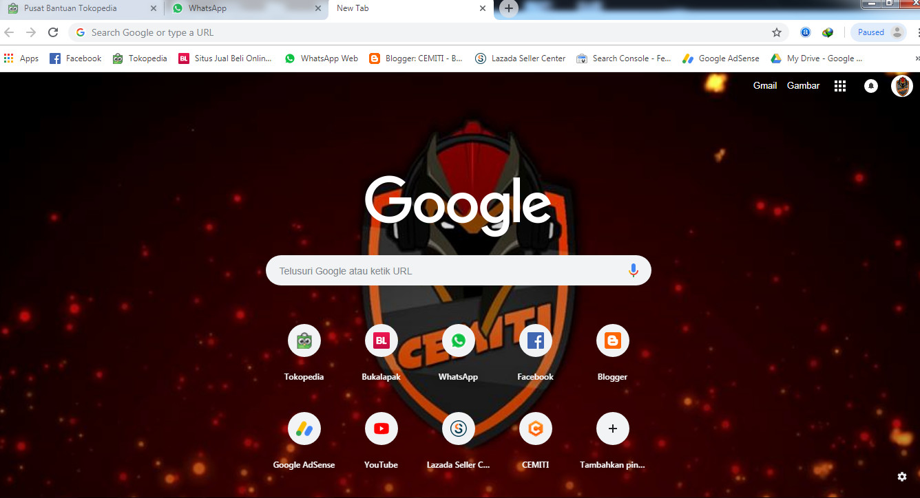 Cara Mengubah Background Google Chrome