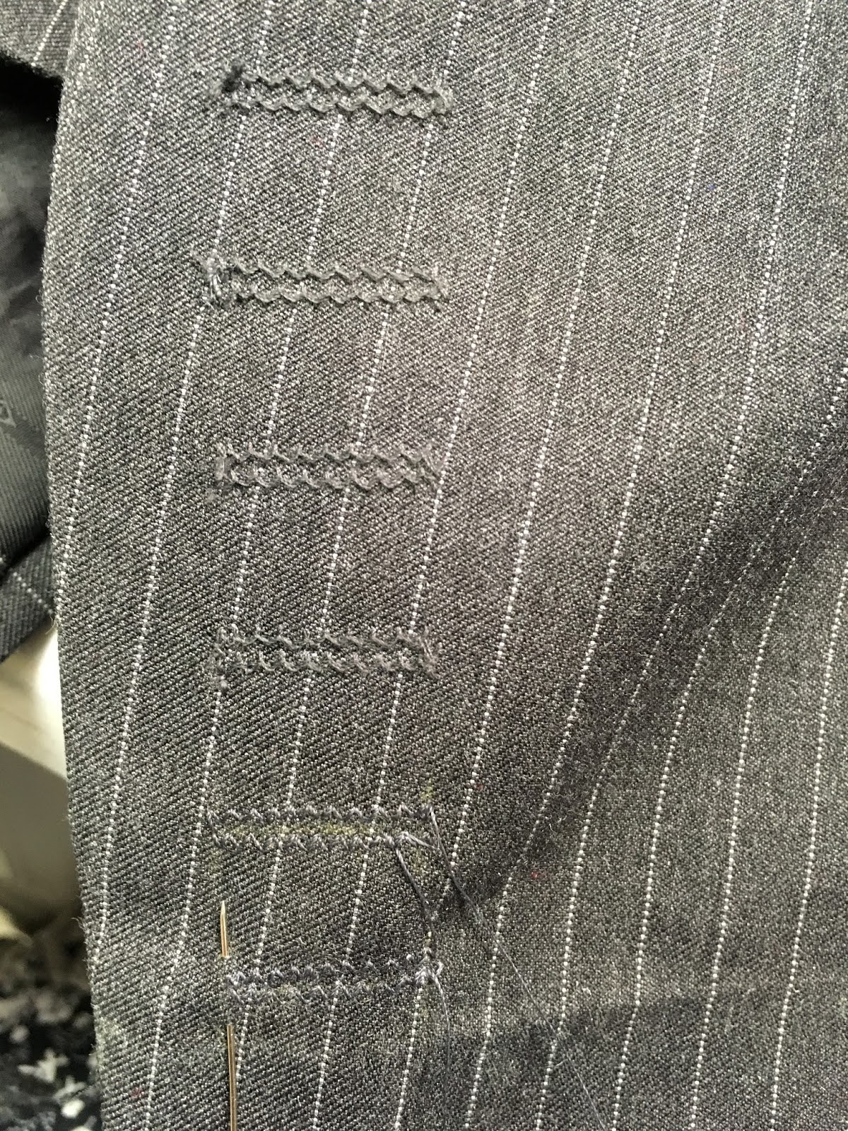 sewcreatelive: How to Lengthen (or Shorten) Men's Suit Sleeves