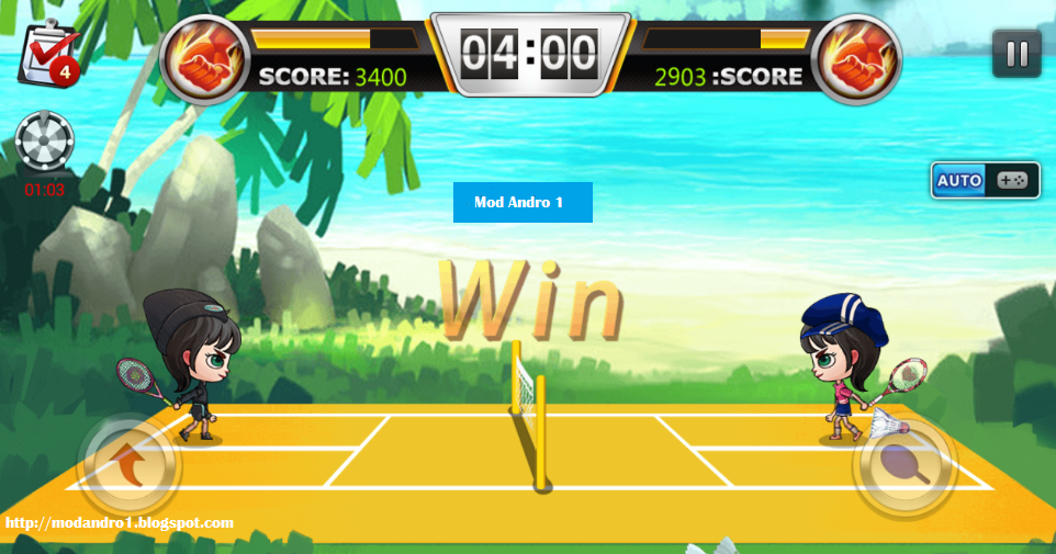 Badminton v1.6.107 Mod Apk - Mod Andro 1