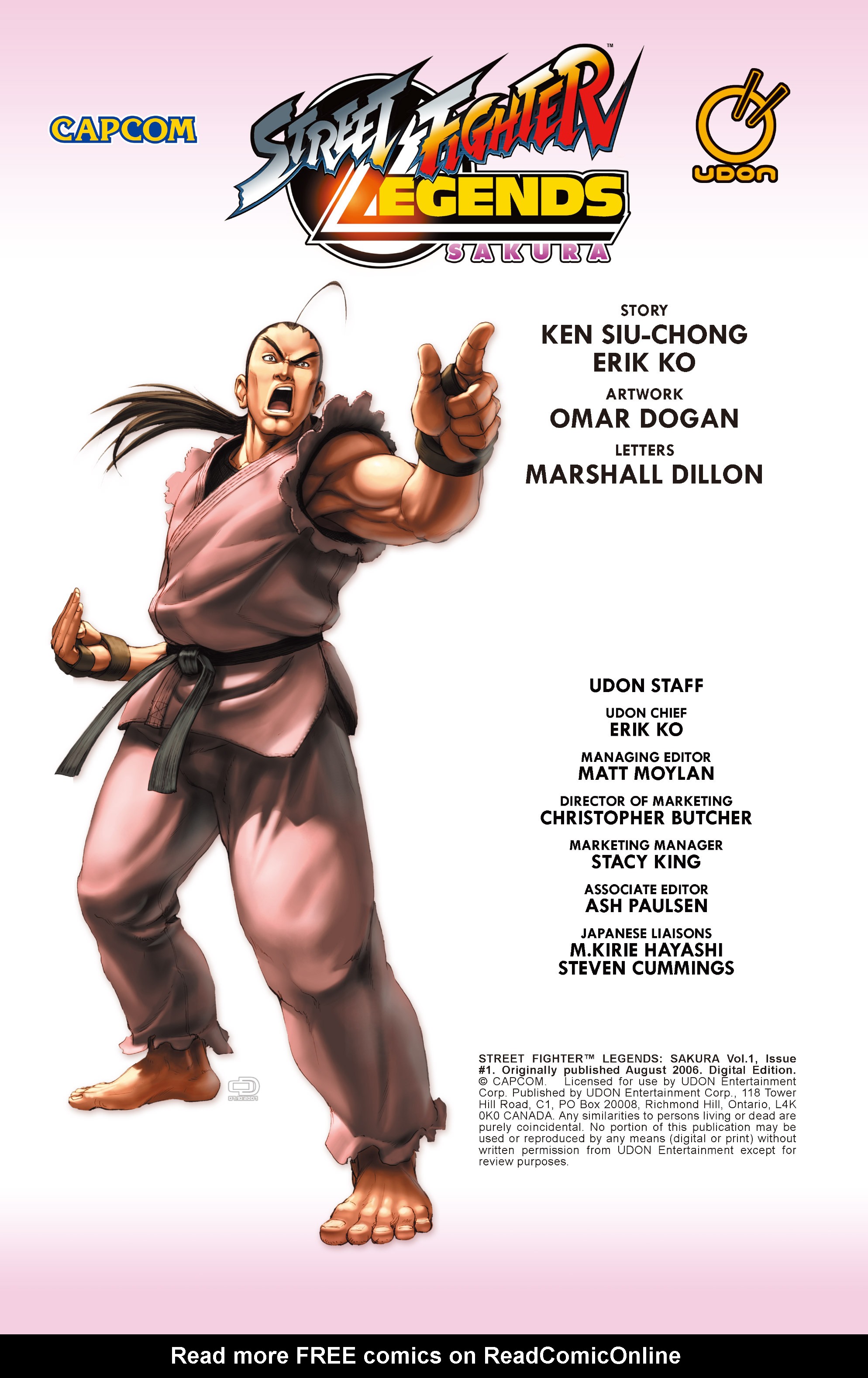 Read online Street Fighter Legends: Sakura comic -  Issue #1 - 3