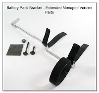 Battery Pack Bracket - Extended Monopod Version - Parts
