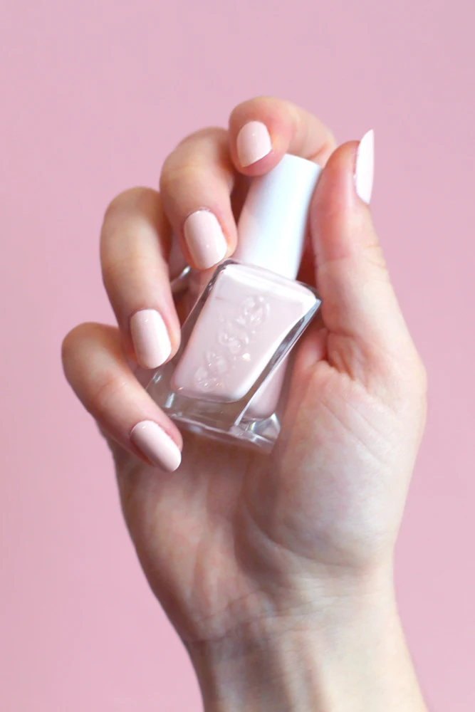 Essie gel couture ballet nude nail varnishes - UK beauty blog