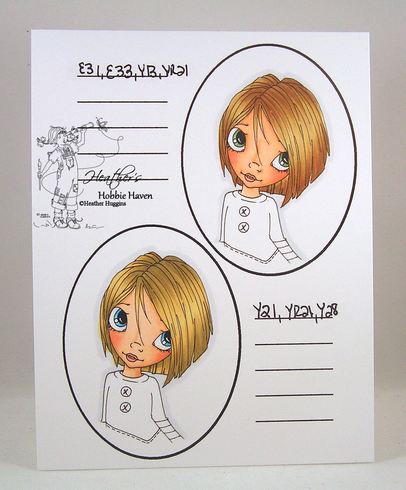 How To Color Hair With Copic Markers How To Color Hair With Copic Markers