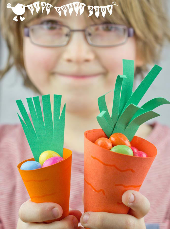 7 Fun  Carrot Crafts  Ideas For Spring AppleGreen Cottage