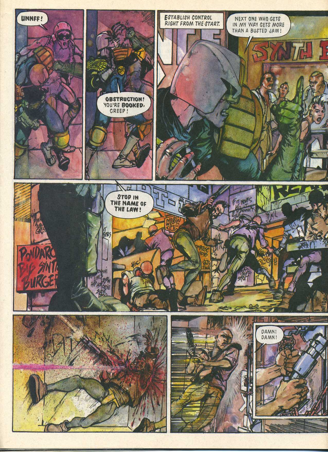 Read online Judge Dredd: The Complete Case Files comic -  Issue # TPB 14 (Part 1) - 16