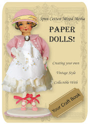 HOW TO CREATE YOUR OWN SPUN COTTON PAPER DOLL TUTORIAL