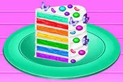 Vincy Cooking Rainbow Birthday Cake
