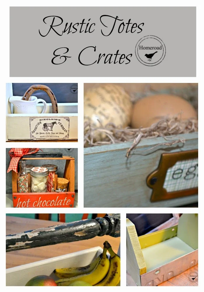 How to Build a Rustic Wooden Tote www.homeroad.net