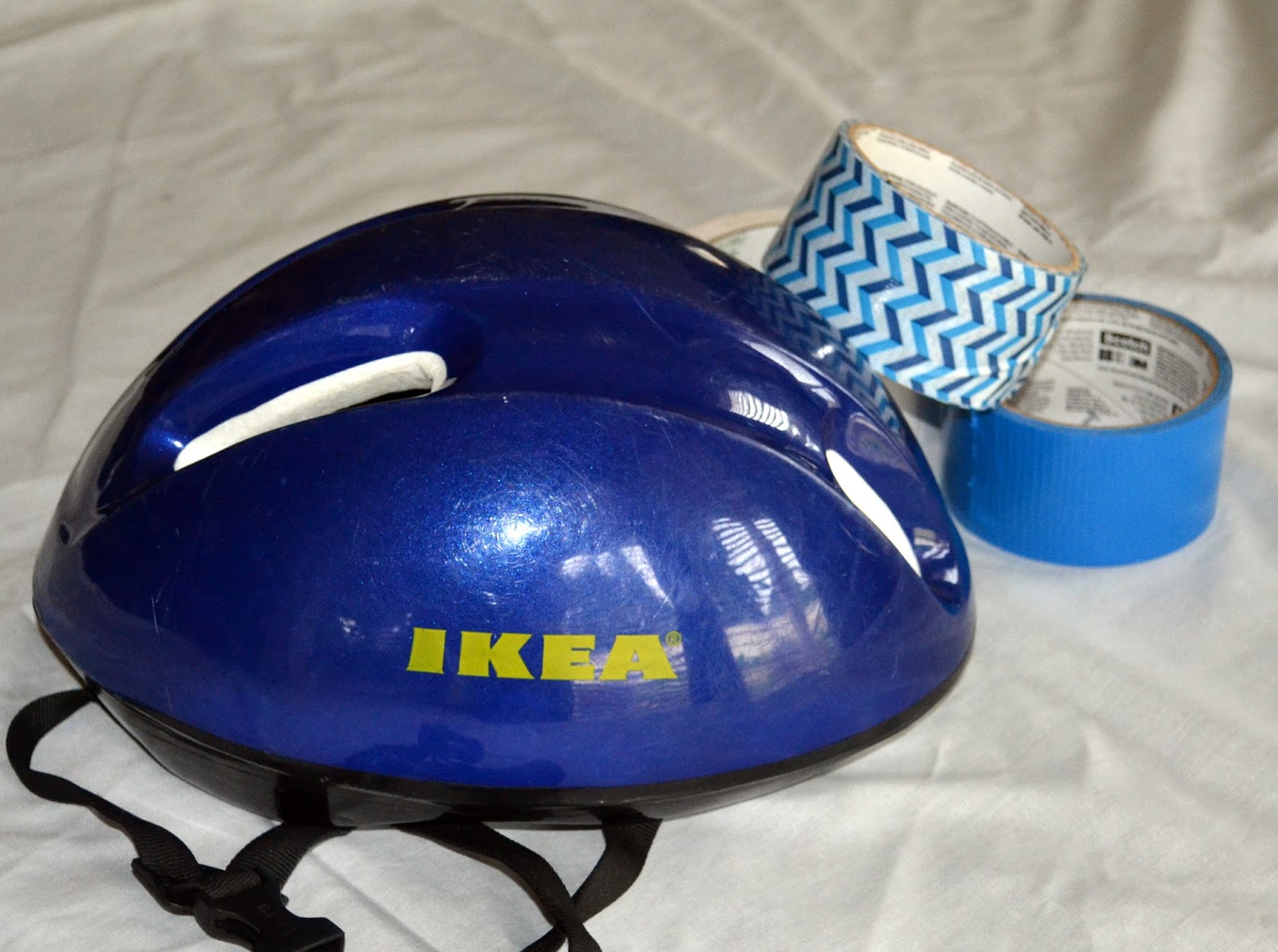 Duct tape helmet tutorial