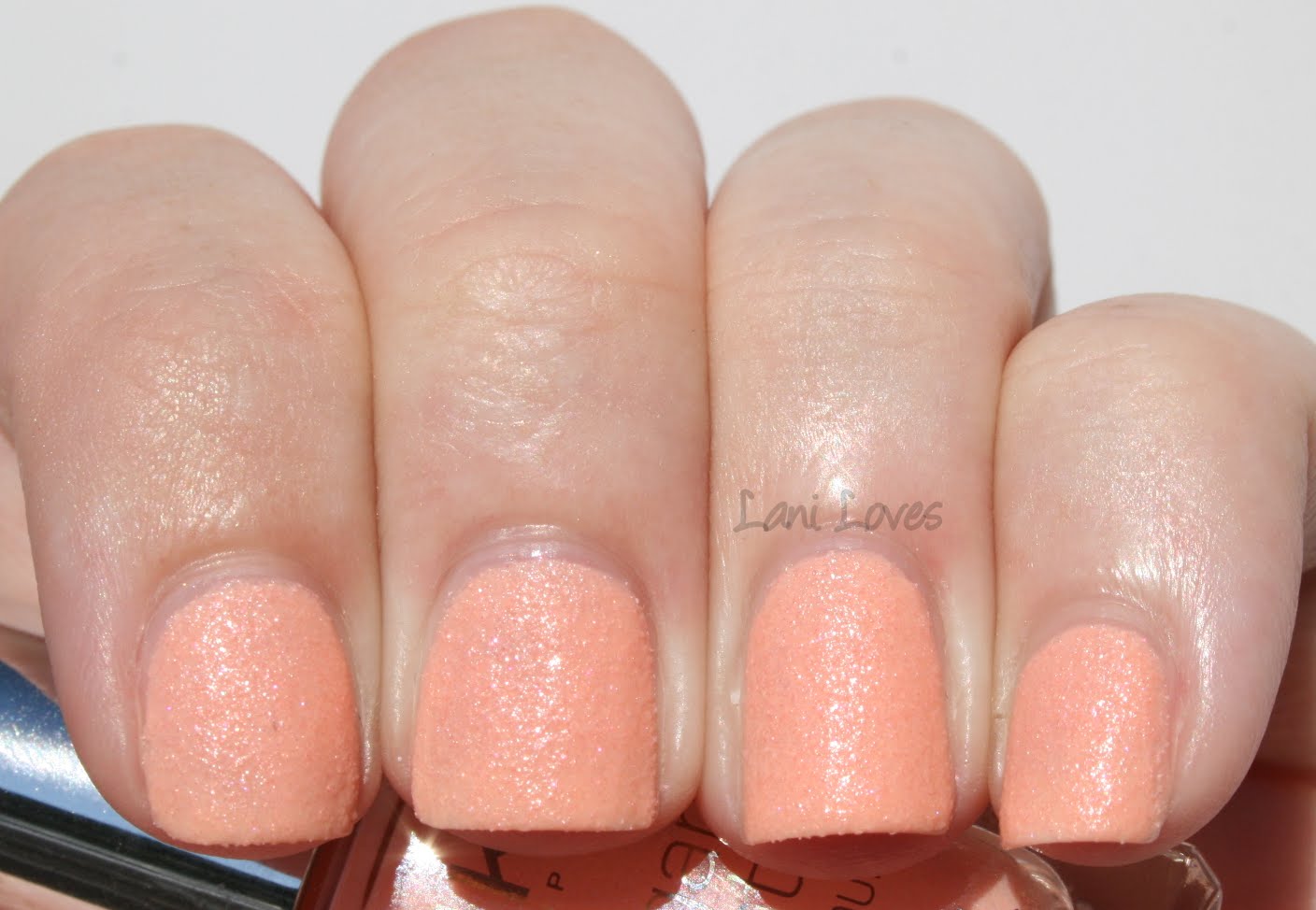 Kiko Sugar Mat Apricot Nail Polish Swatches & Review