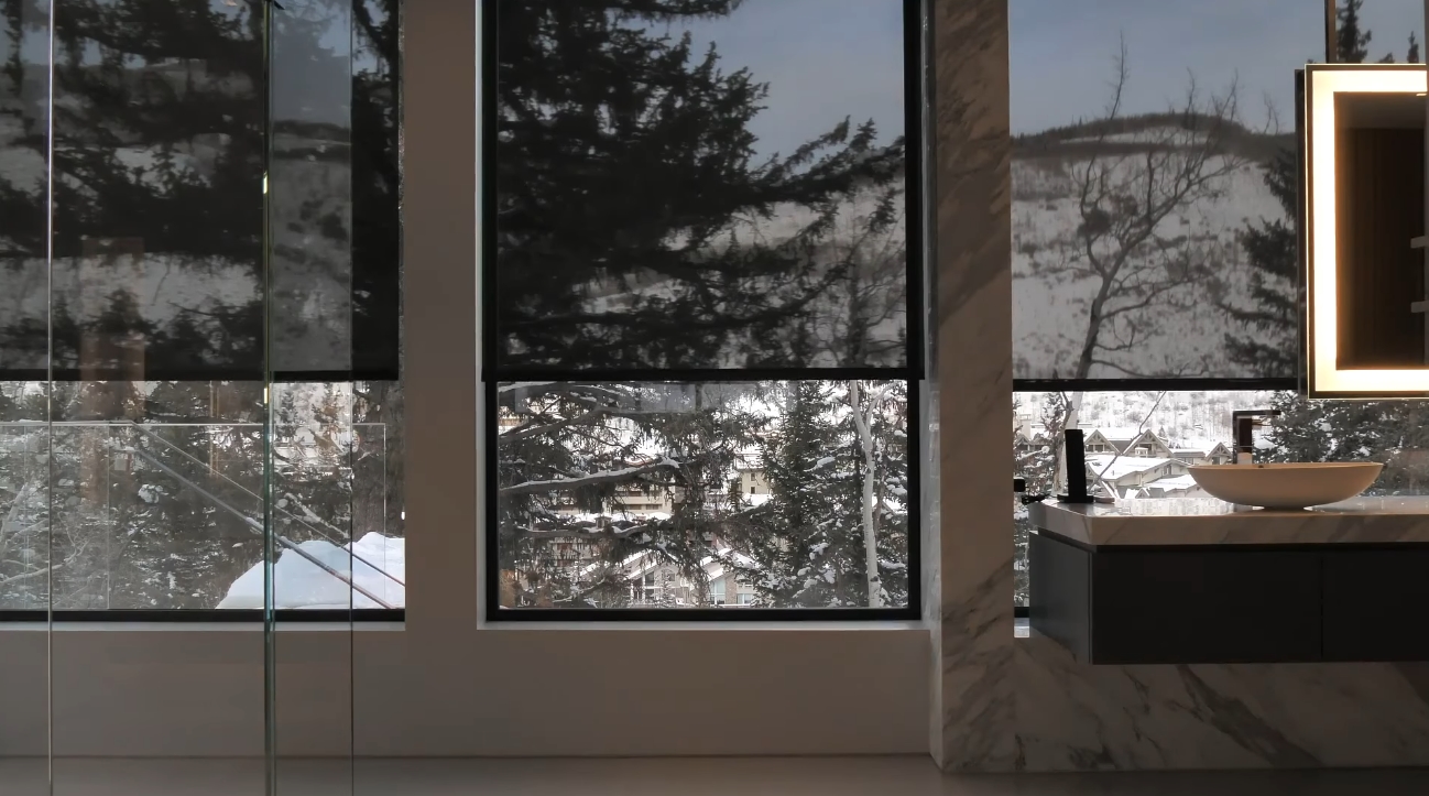 56 Photos vs. 165 W Forest Rd, Vail, CO Luxury Mansion Interior Design Tour