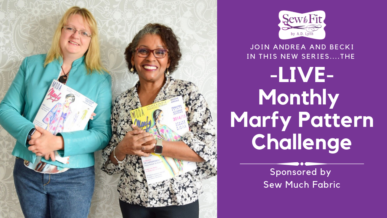 SewToFit by A.D. Lynn New Series Monthly Marfy Pattern Challenge