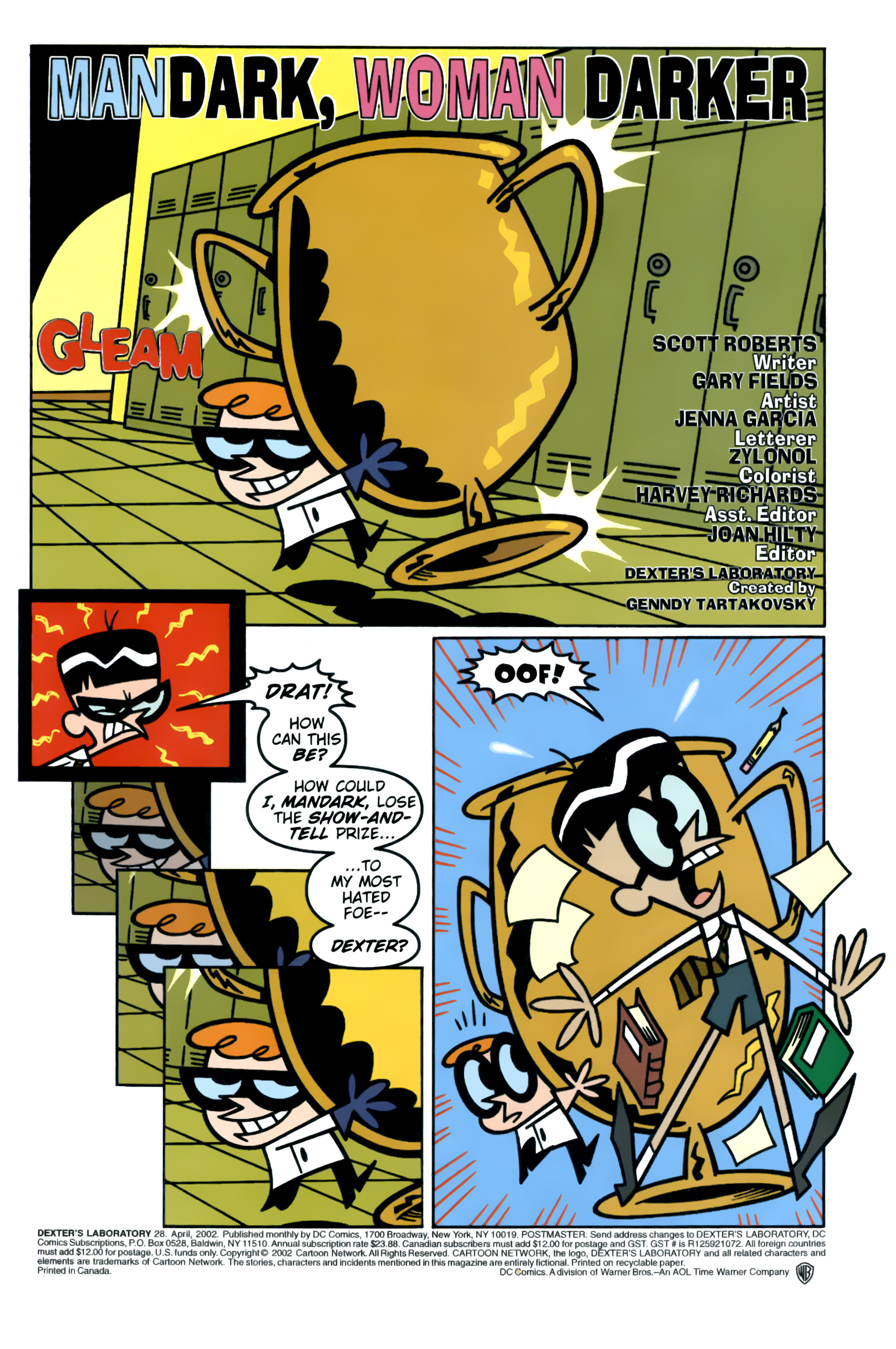 Read online Dexter's Laboratory comic -  Issue #28 - 2