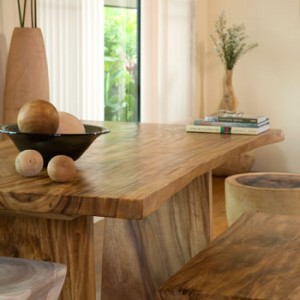 Neo arquitecturaymas: Blanco y madera en el comedor