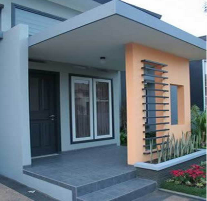 Contoh Gambar Teras Rumah Minimalis Sederhana Modern Terbaru