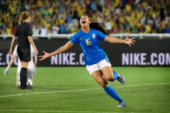 ブラジル女子代表 2019 ワールドカップユニフォーム-アウェイ