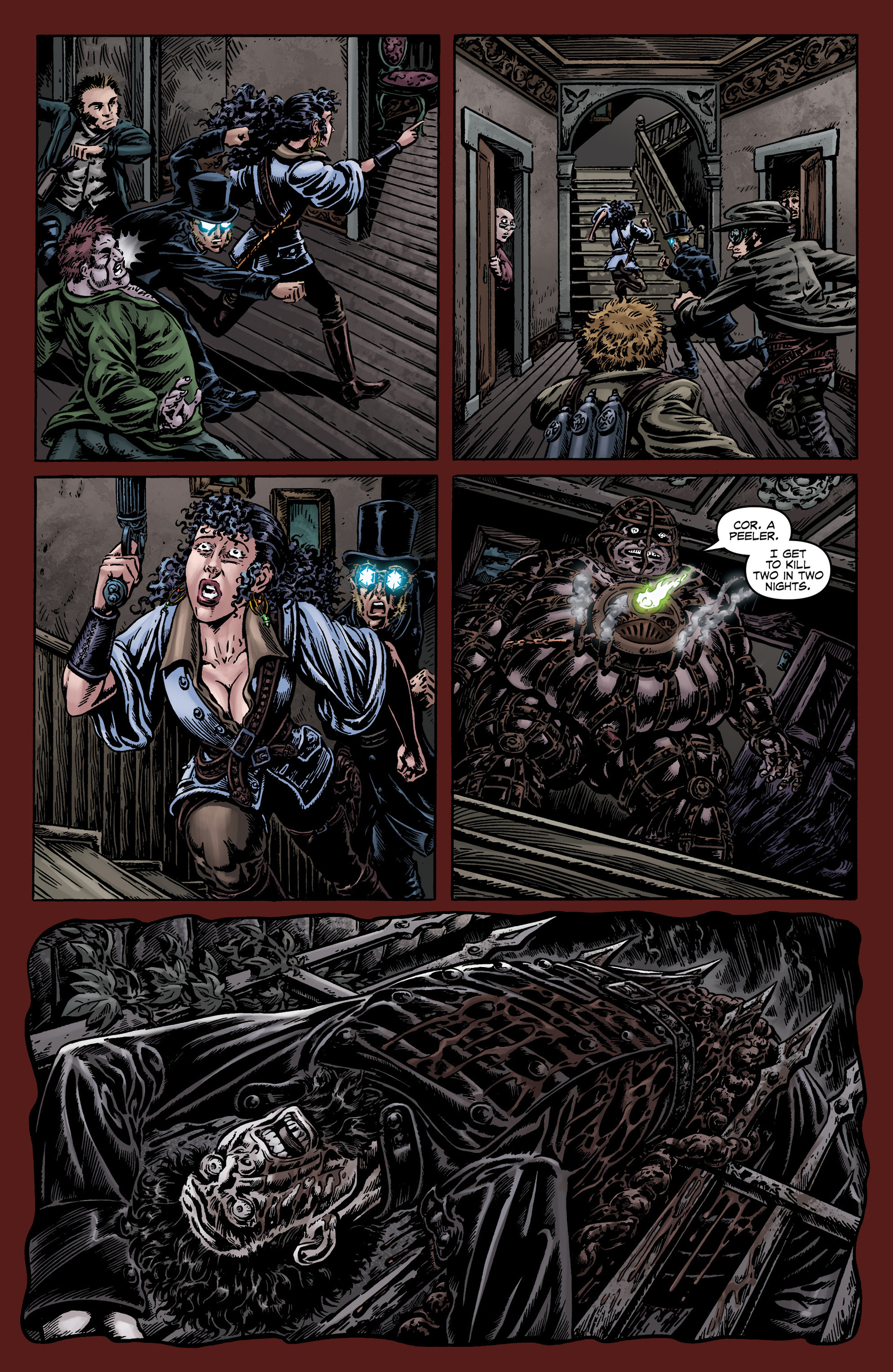 Read online Captain Swing and the Electrical Pirates of Cindery Island comic -  Issue #4 - 13